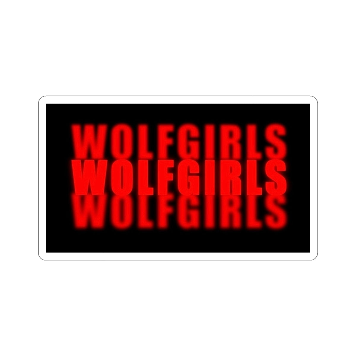 Wolf Girls Sticker