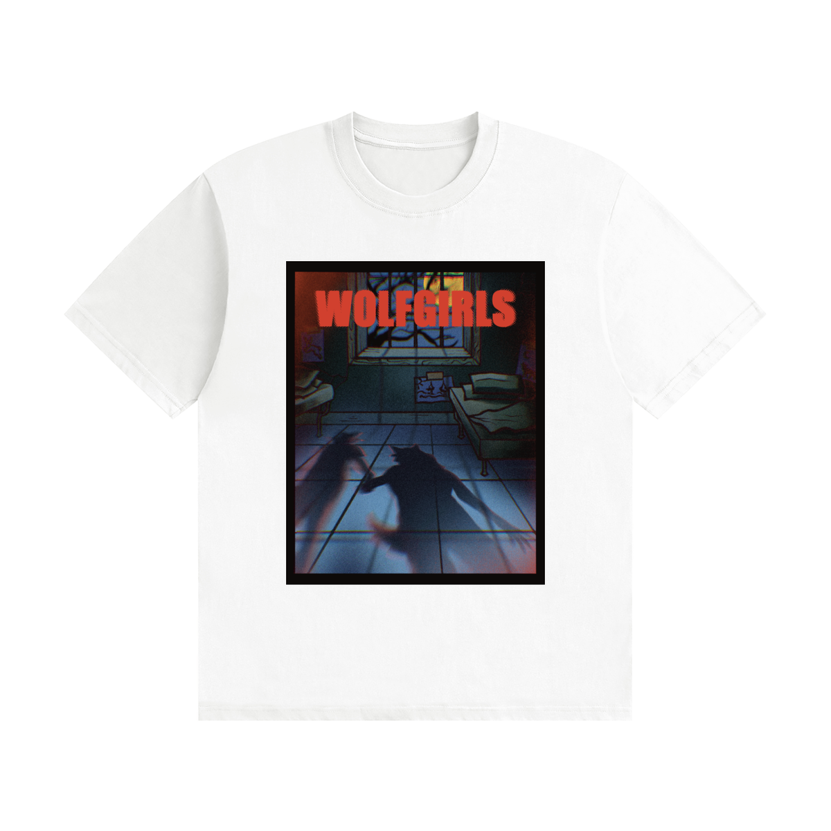 Wolf Girls T Shirt - White